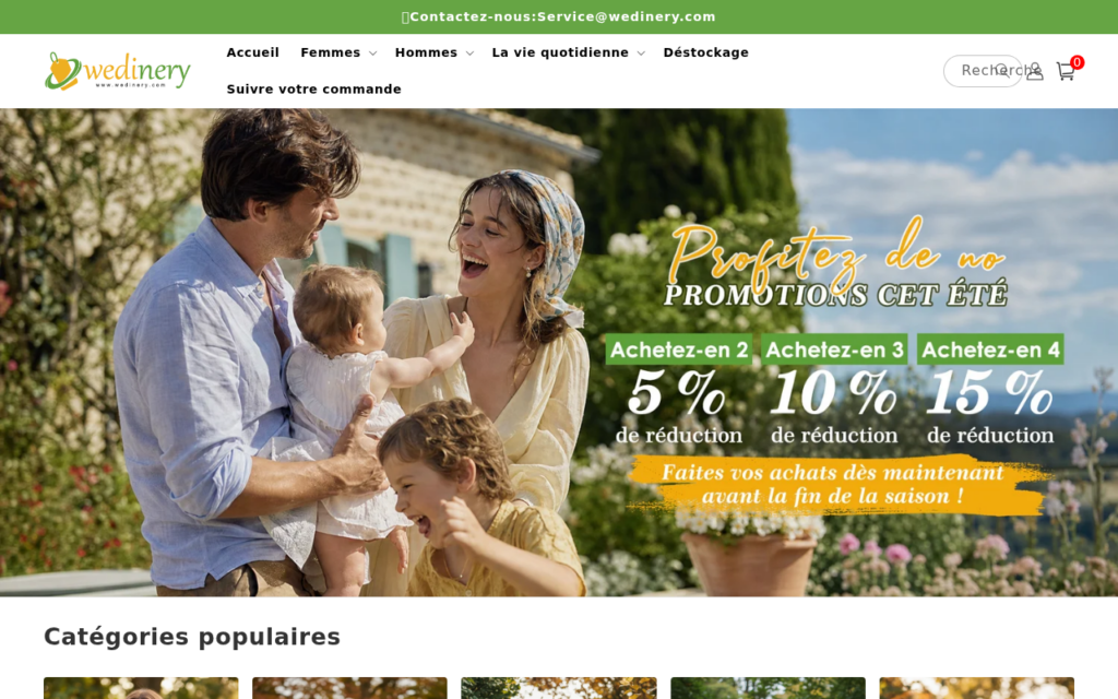 Wedinery.com EXPOSED - Fake or Real? Store Investigation 1 Wedinery.com scam
