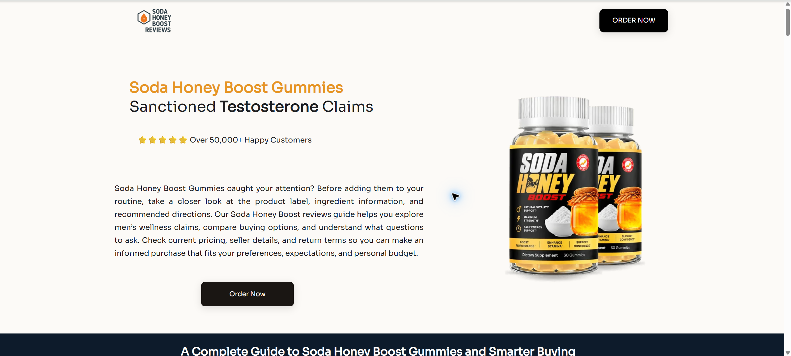 Soda Honey Boost Gummies – Fake or Real? Scam Investigation