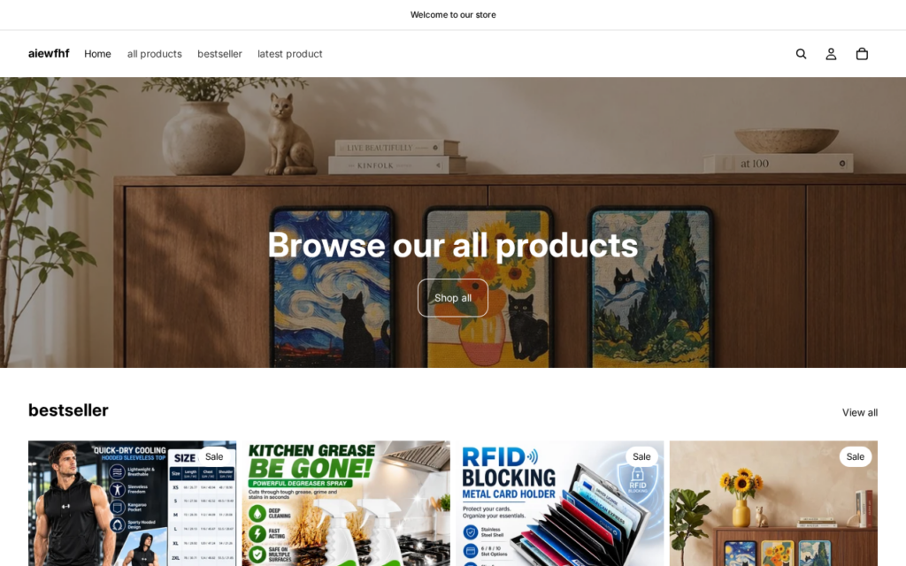 Aiewfhf.com EXPOSED - Fake or Real? Store Investigation 1 Aiewfhf.com scam
