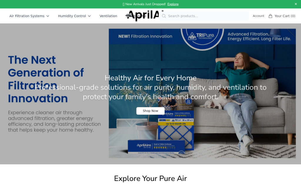 Aprilairecomfort.shop scam