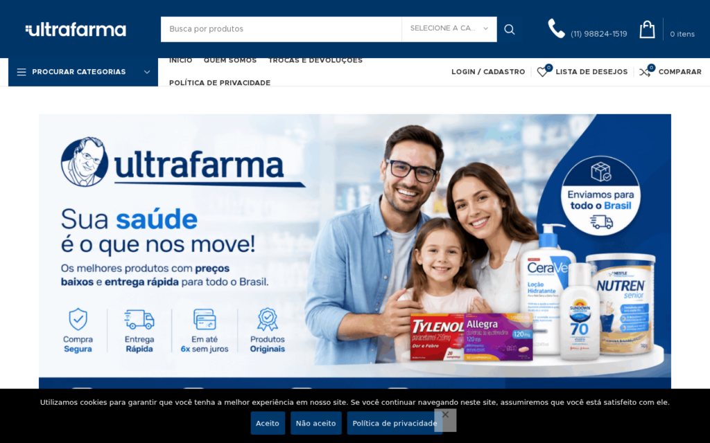 Aredeultrabrasil.com scam