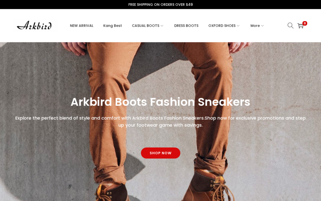 Arkbirdshoes.com EXPOSED - Fake or Real Store? Our Findings 1 Arkbirdshoes.com scam