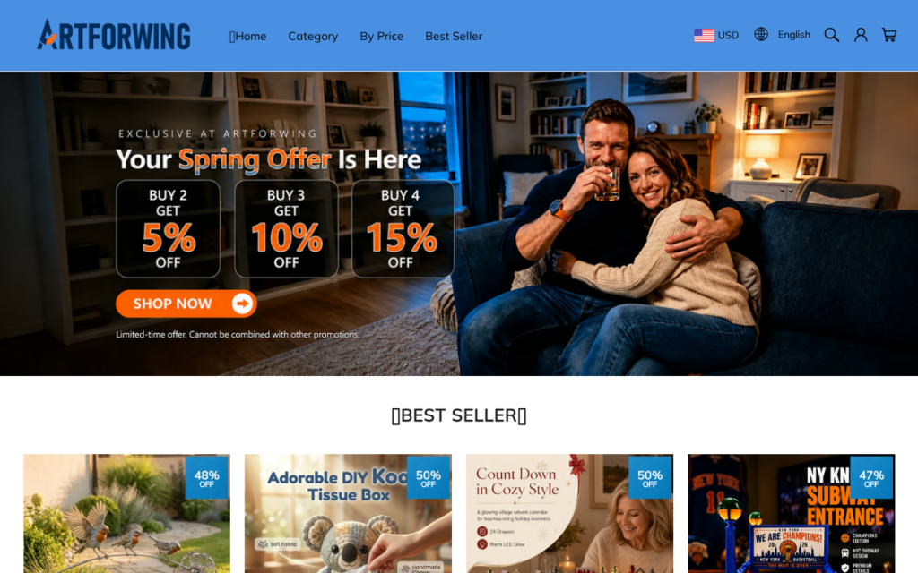 Artforwing.com scam