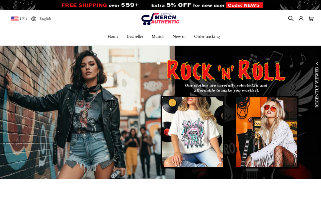 Authenticmerchsupply.com scam
