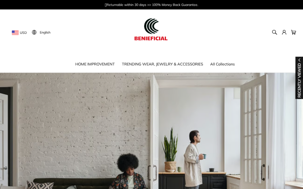 Benieficial.com scam
