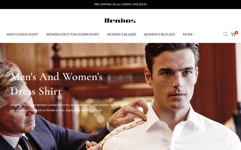 Beninosapparel.com scam
