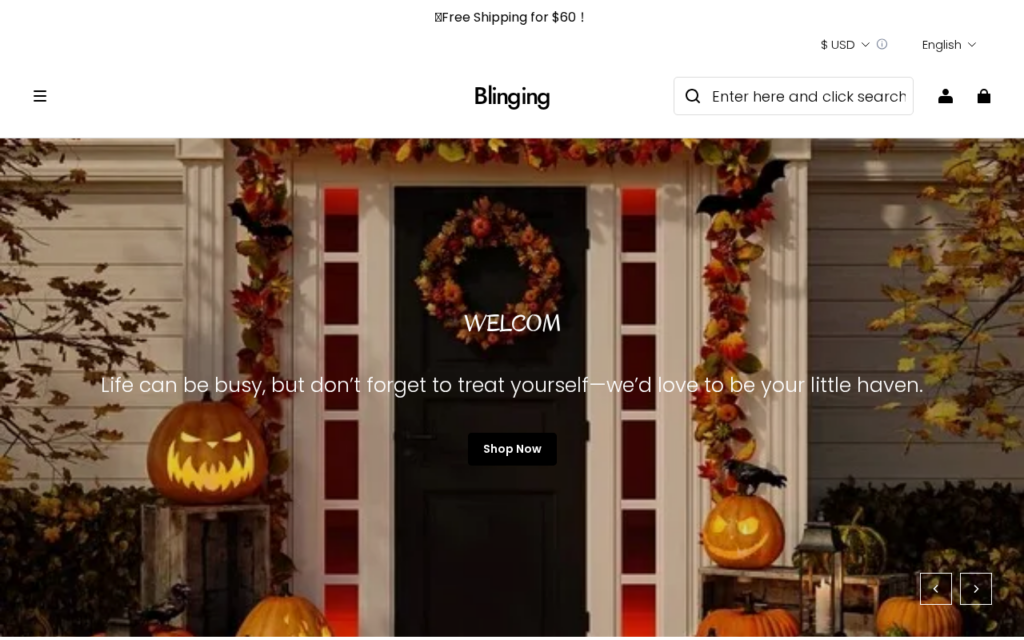 Blinging.store EXPOSED - Safe Store or Scam? Our Findings 1 Blinging.store scam