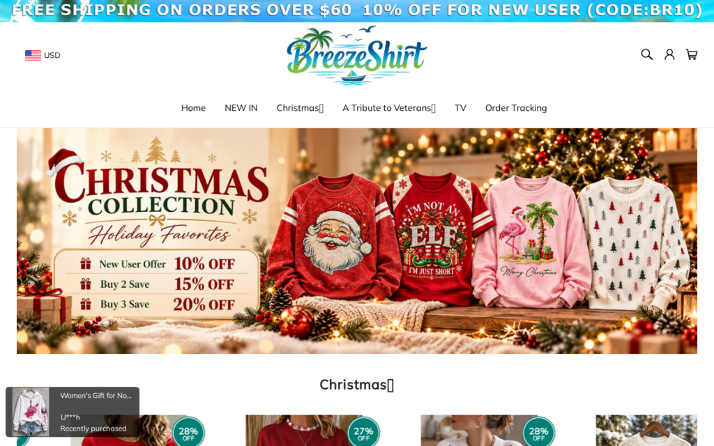 Breezeshirt.com scam