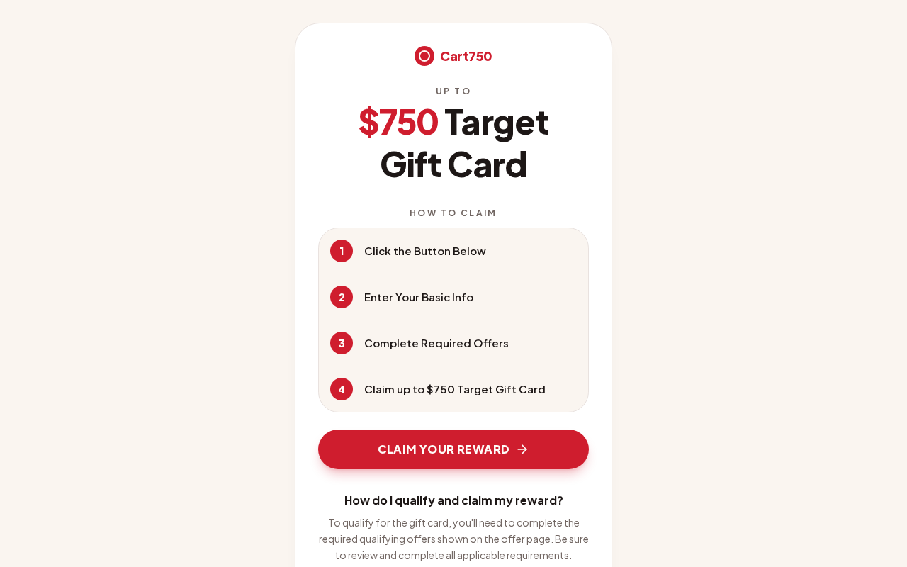 Cart750.com Gift Card Offer EXPOSED – Fake or Real?