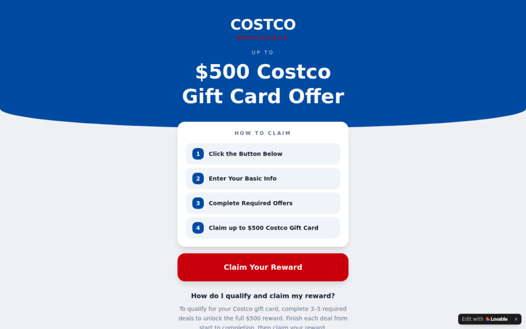 Cosclearance.com EXPOSED - Fake Reward or Real? Read This 1 Cosclearance.com scam