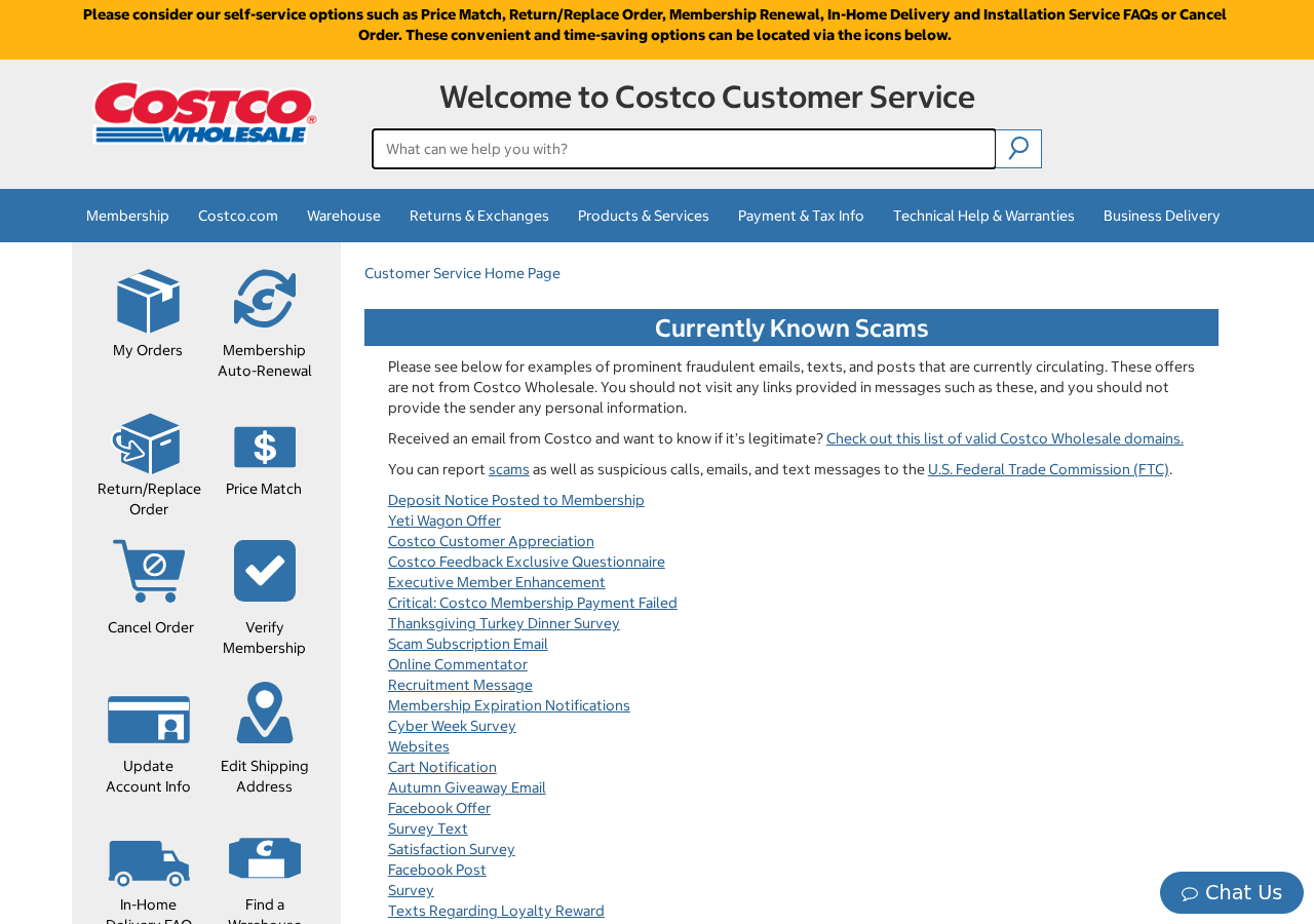 Costco Meat Box Scam: How a Free Grocery Offer Turns Into a Payment Trap 1 Original Costco customer service warning listing fraudulent surveys and giveaway offers