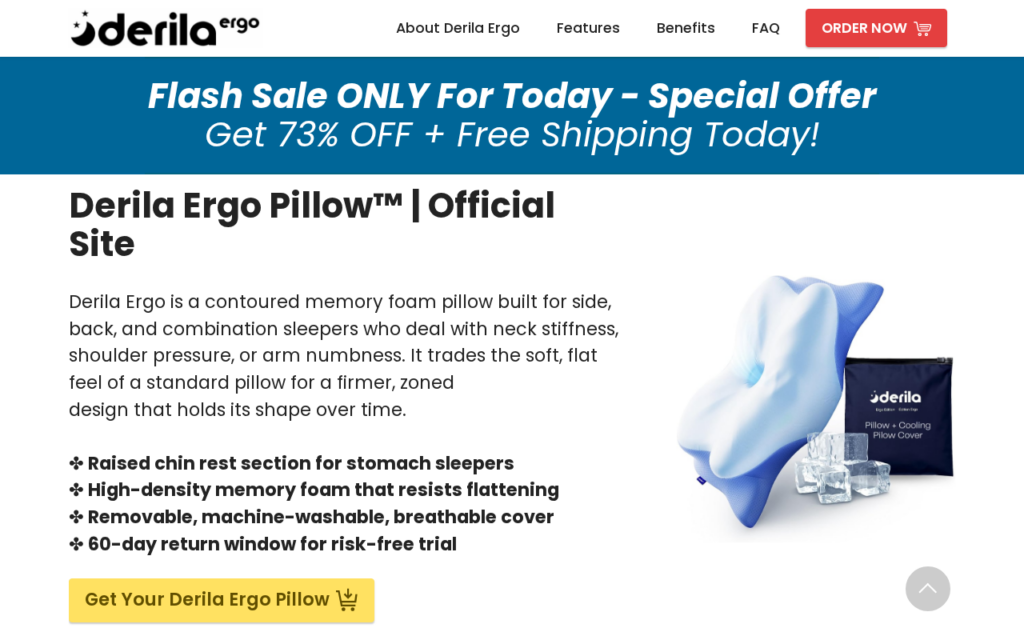 Derilaergo-pillow.online scam