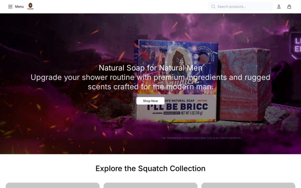 Drsquatch.shop scam