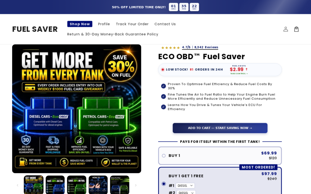 Ecoobd2.com EXPOSED - Safe Store or Scam? Our Findings 1 Ecoobd2.com scam