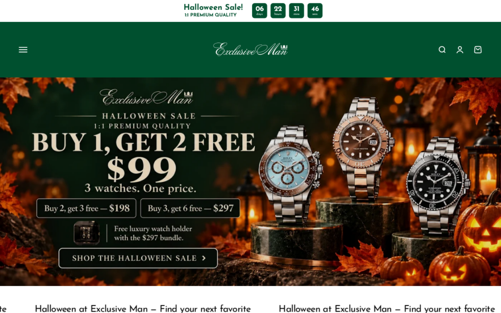 Exclusivemanlux.online EXPOSED - Fake Store or Real? Read First 1 Exclusivemanlux.online scam