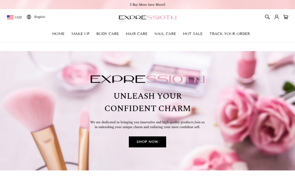Expressiotn.com EXPOSED - Fake or Real Store? Our Findings 1 Expressiotn.com scam