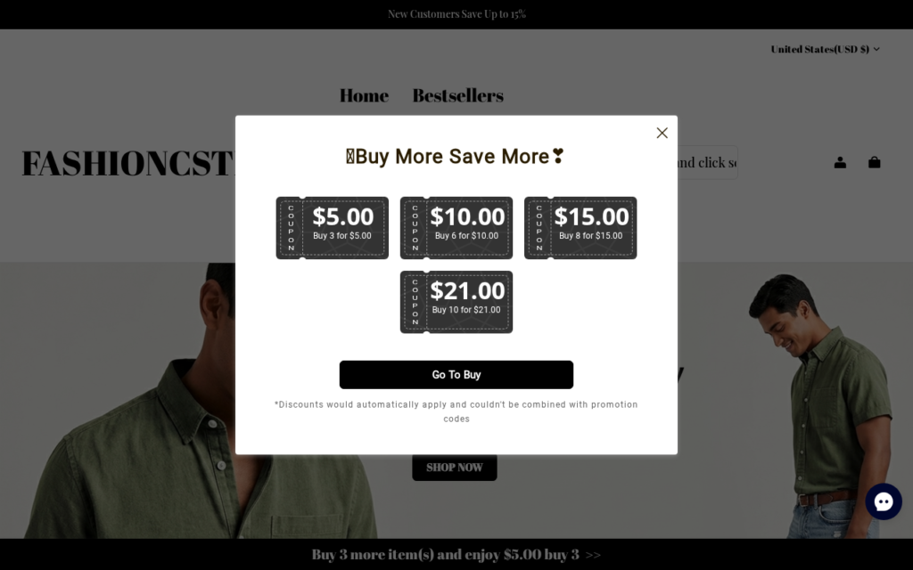 Fashioncstring.com scam