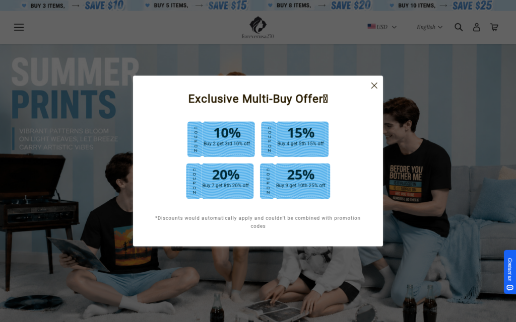 Foreverusa250.com scam