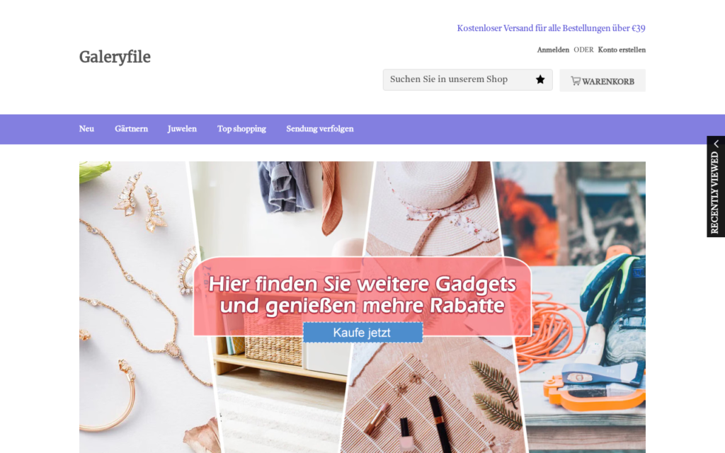 Galeryfile.com EXPOSED - Fake or Real? Store Investigation 1 Galeryfile.com scam