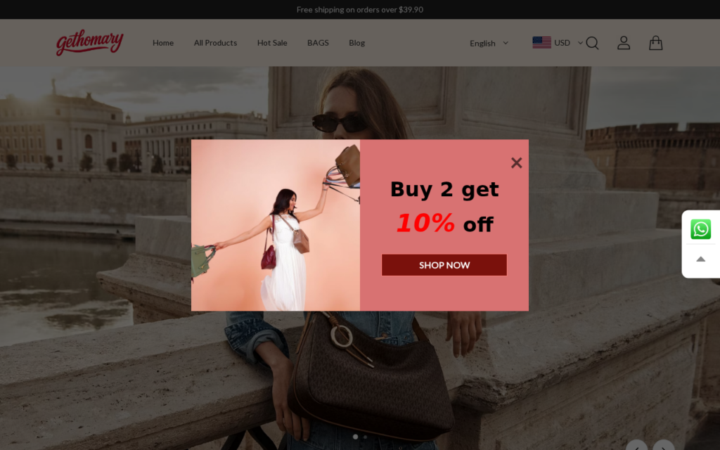 Gethomary.com EXPOSED - Scam or Legit? What to Know 1 Gethomary.com scam