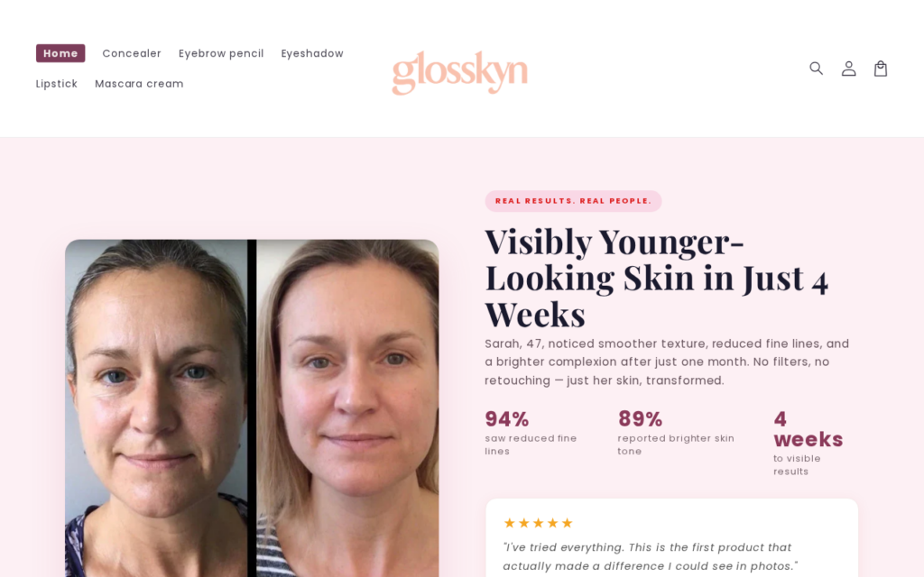 Glosskyn.com scam