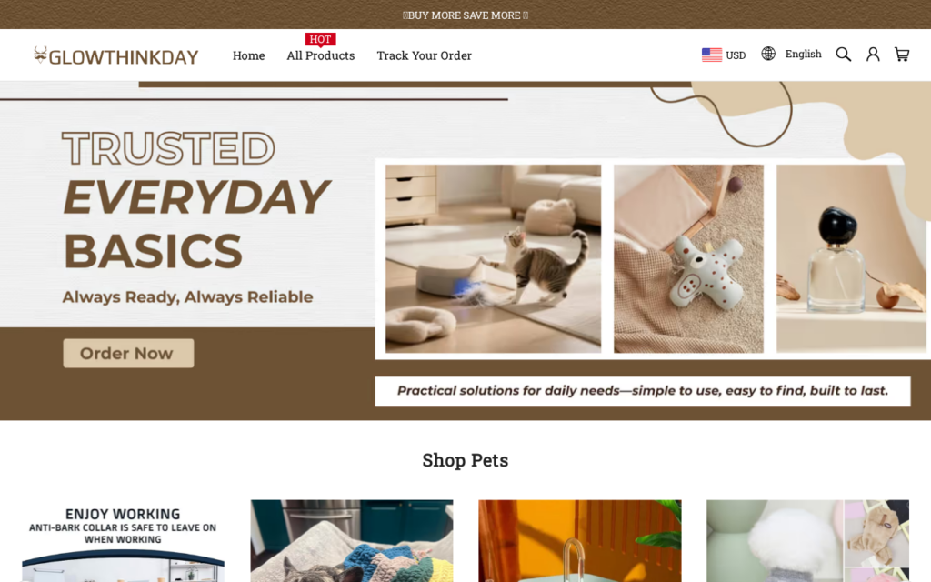 Glowthinkday.com EXPOSED - Real Store or Scam? Investigation 1 Glowthinkday.com scam