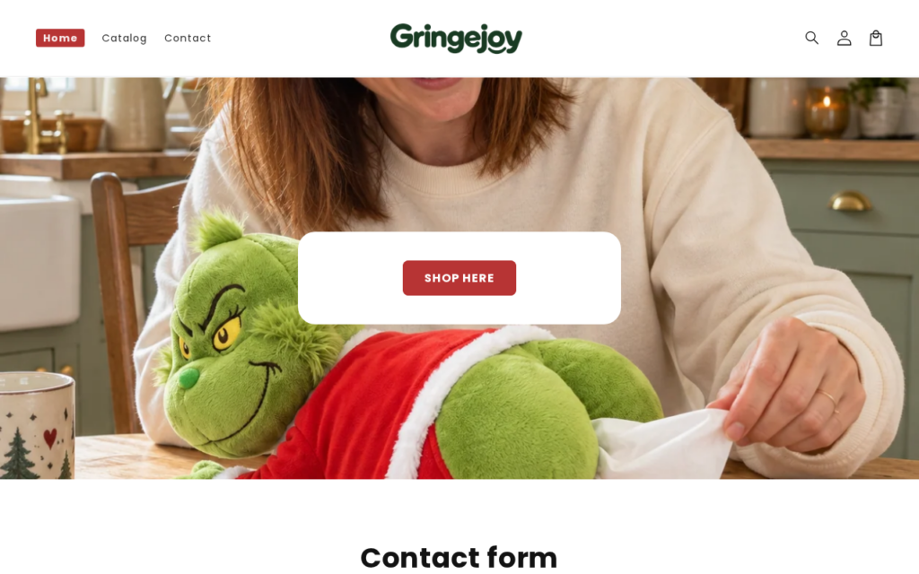 Grinchjoy.com scam