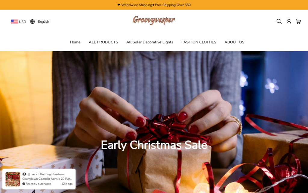 Groovyvesper.com EXPOSED - Safe Store or Scam? Our Findings 1 Groovyvesper.com scam