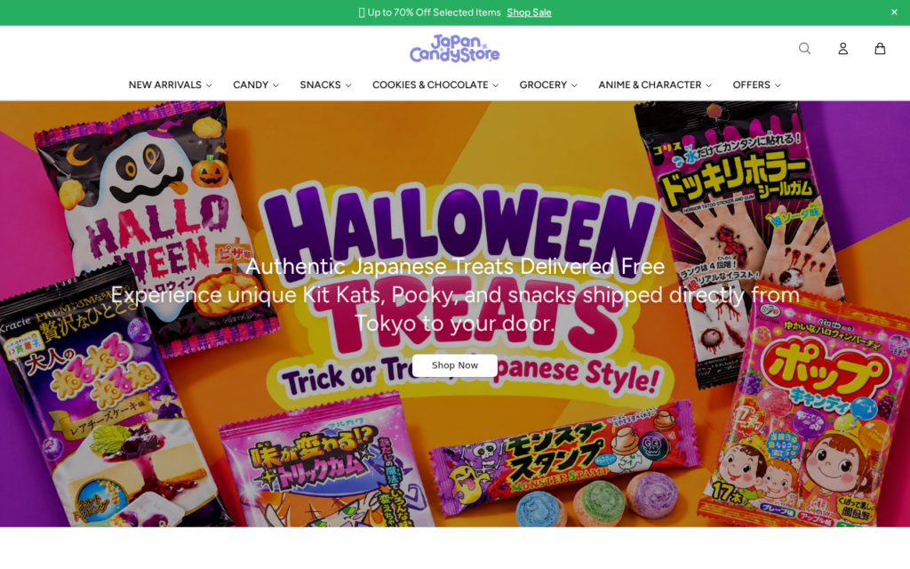 Japancandystorefood.com scam