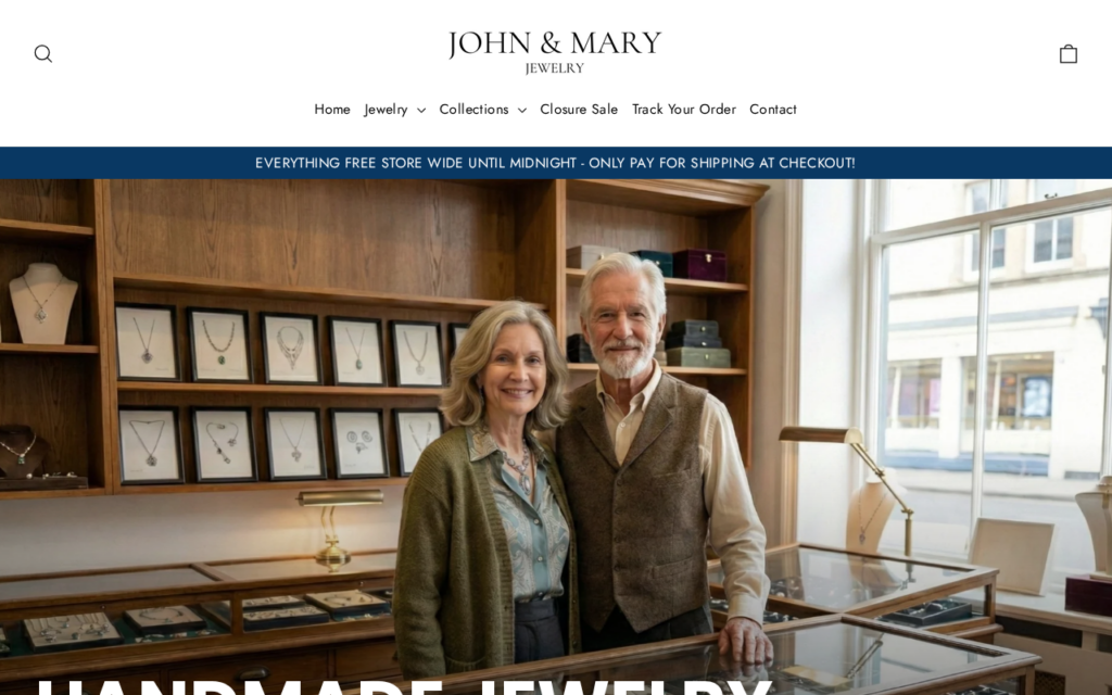 Johnandmary-jewelry.com scam