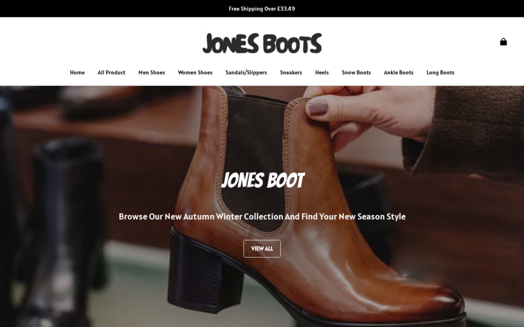Jonesshoes.shop EXPOSED - Fake Store or Legit? What We Found 1 Jonesshoes.shop scam