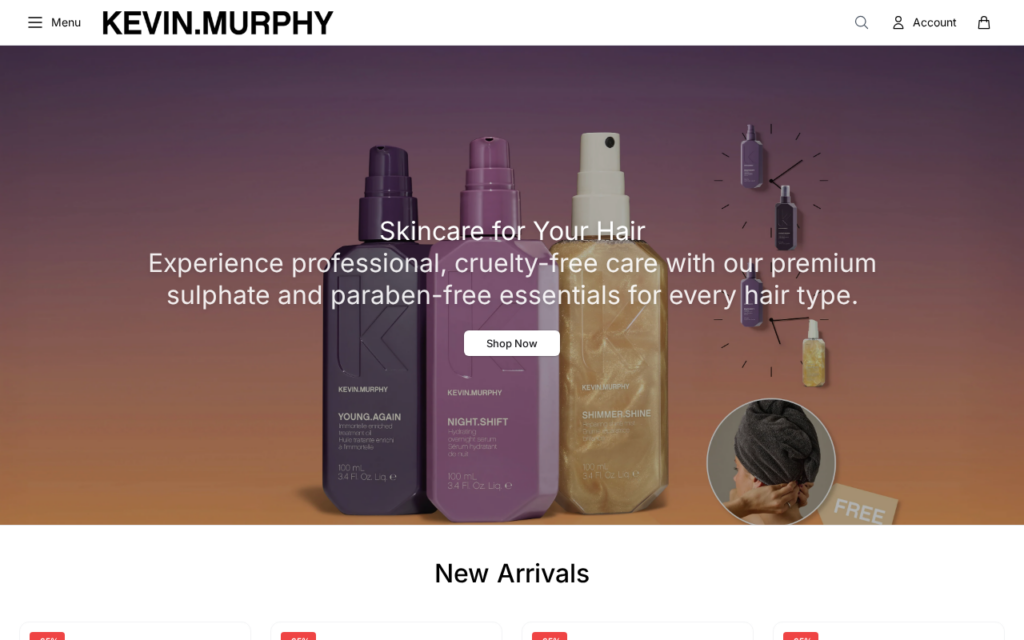 Kevinmurphyhair.shop scam