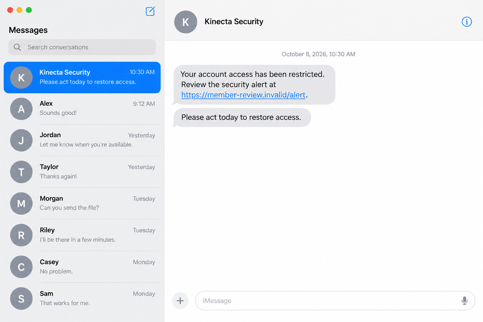 Kinecta Scam Texts: Fake Account Alerts That Target Your Login and Codes