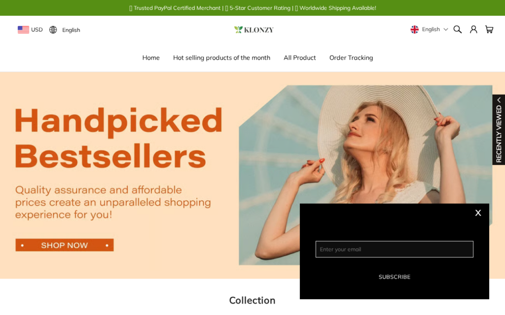 Klonzy.com scam