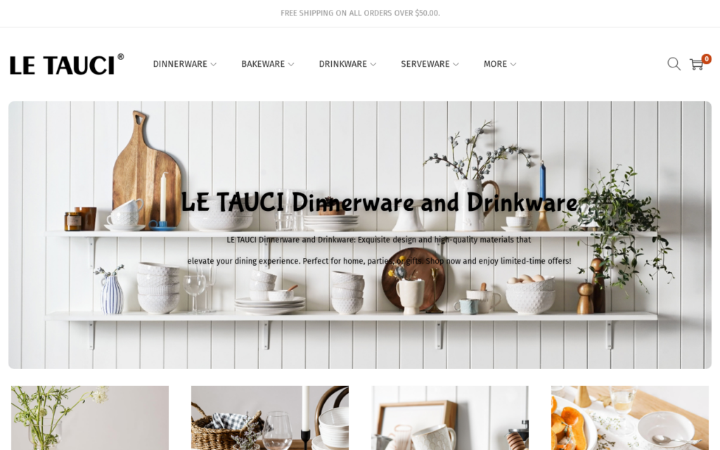 Letaucidinnerware.com EXPOSED - Scam or Legit? Investigation 1 Letaucidinnerware.com scam
