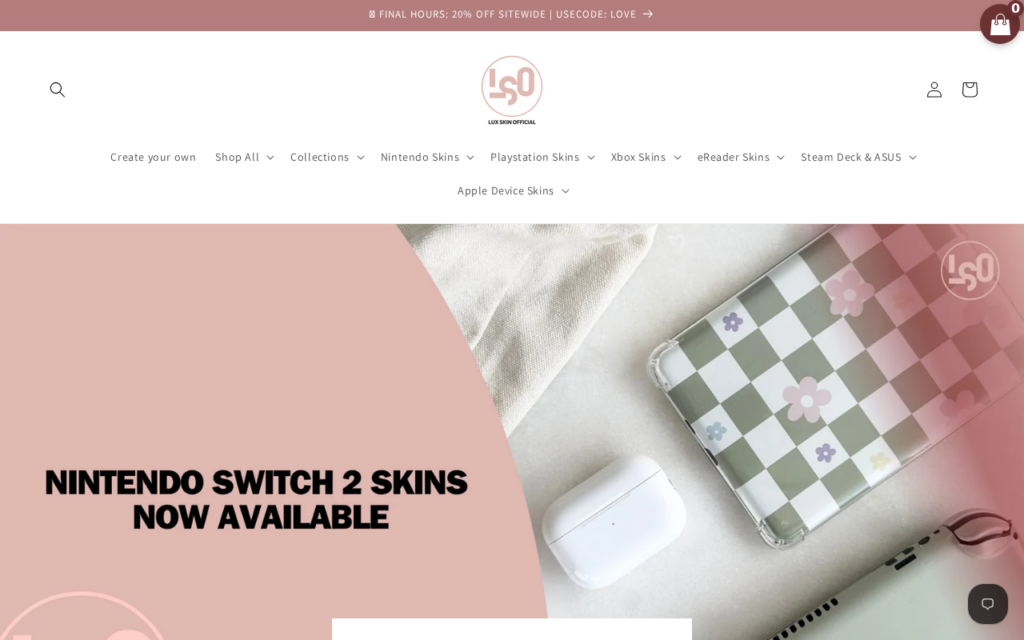 Luxskinsofficial.com scam