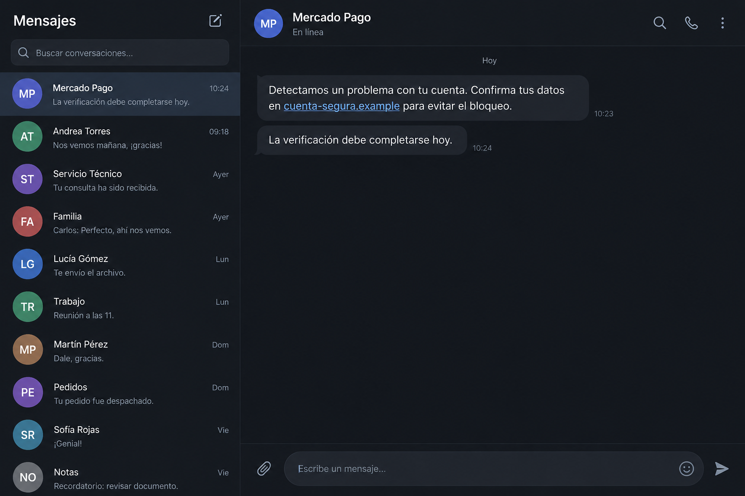 Mercado Pago Impersonation Scam: Fake Alerts Ask for Private Account Codes