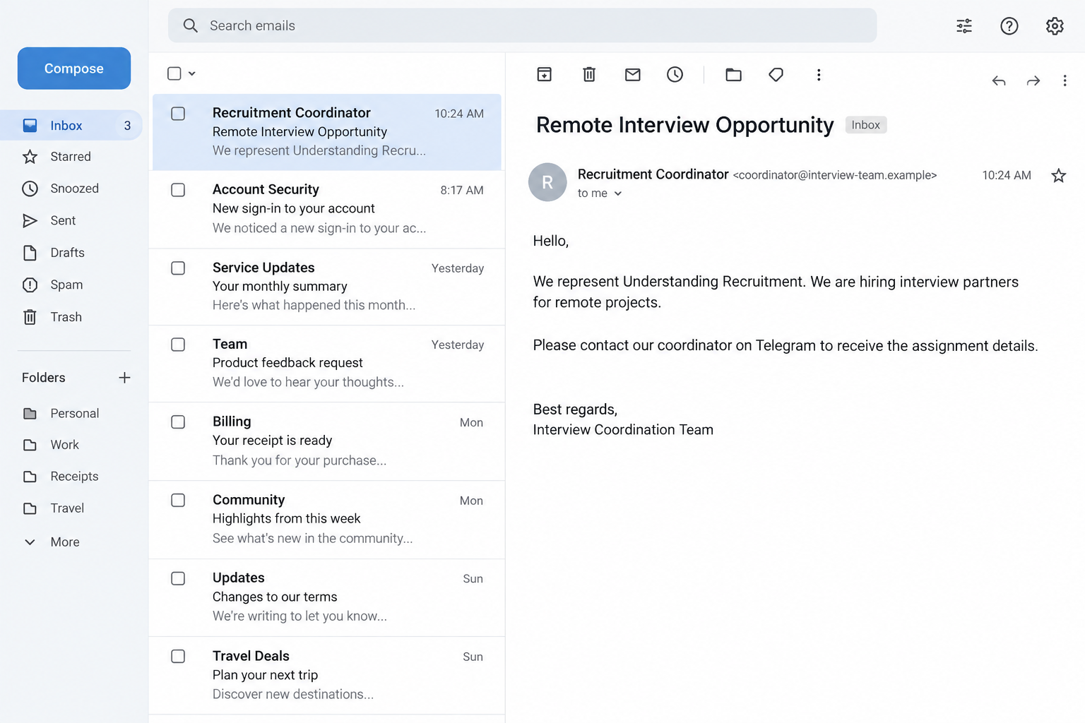 Fake Understanding Recruitment Jobs: The Profile Renting Scam Explained