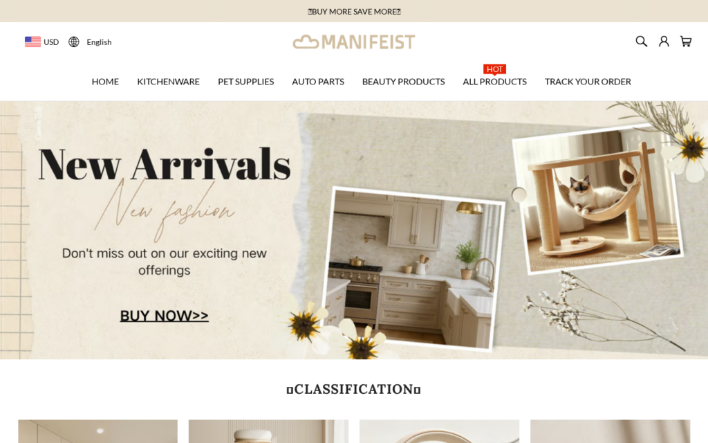 Manifeist.com EXPOSED - Fake or Real? Store Investigation 1 Manifeist.com scam