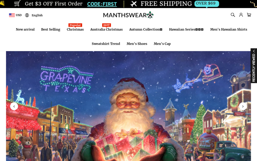 Manthswear.com scam