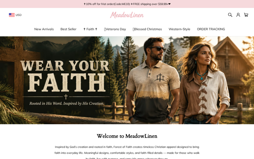 Meadowlinen.com EXPOSED - Fake Store or Legit? What We Found 1 Meadowlinen.com scam