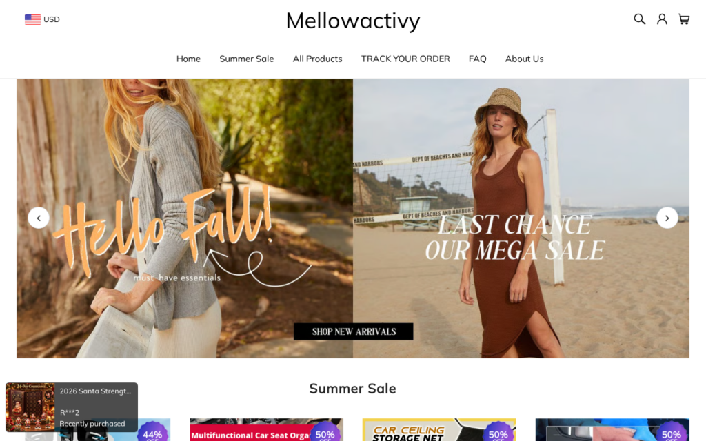 Mellowactivy.com EXPOSED - Legit Store or Scam? Read First 1 Mellowactivy.com scam