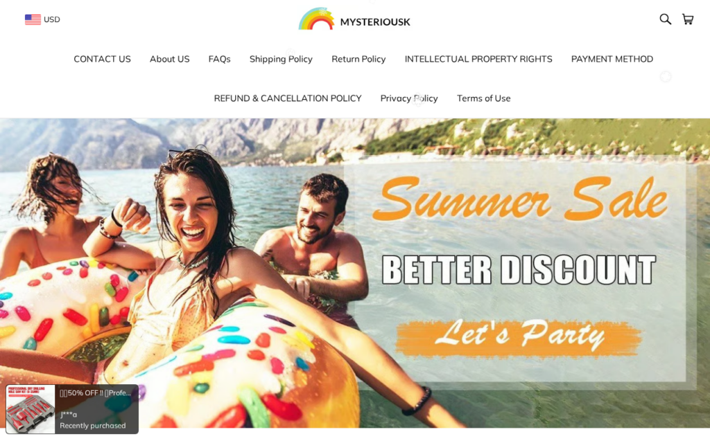 Mysteriousk.com EXPOSED - Safe Store or Scam? Our Findings 1 Mysteriousk.com scam
