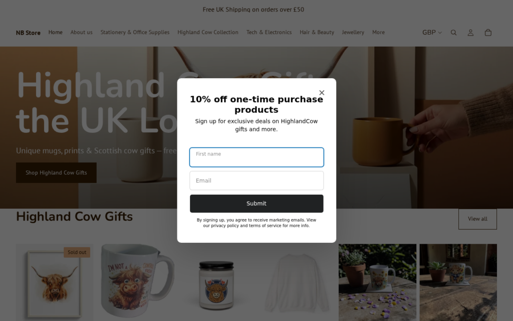 Archived screenshot of nbonlinestore.com, captured 2026-08-14 (UTC).
