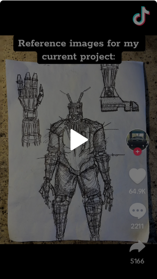 Nosey Animatronic: Fake or Real? Escape Claims, CGI and the Facts Checked 2 Original creator reference-drawings post identifying the horror-inspired Nosey animatronic design