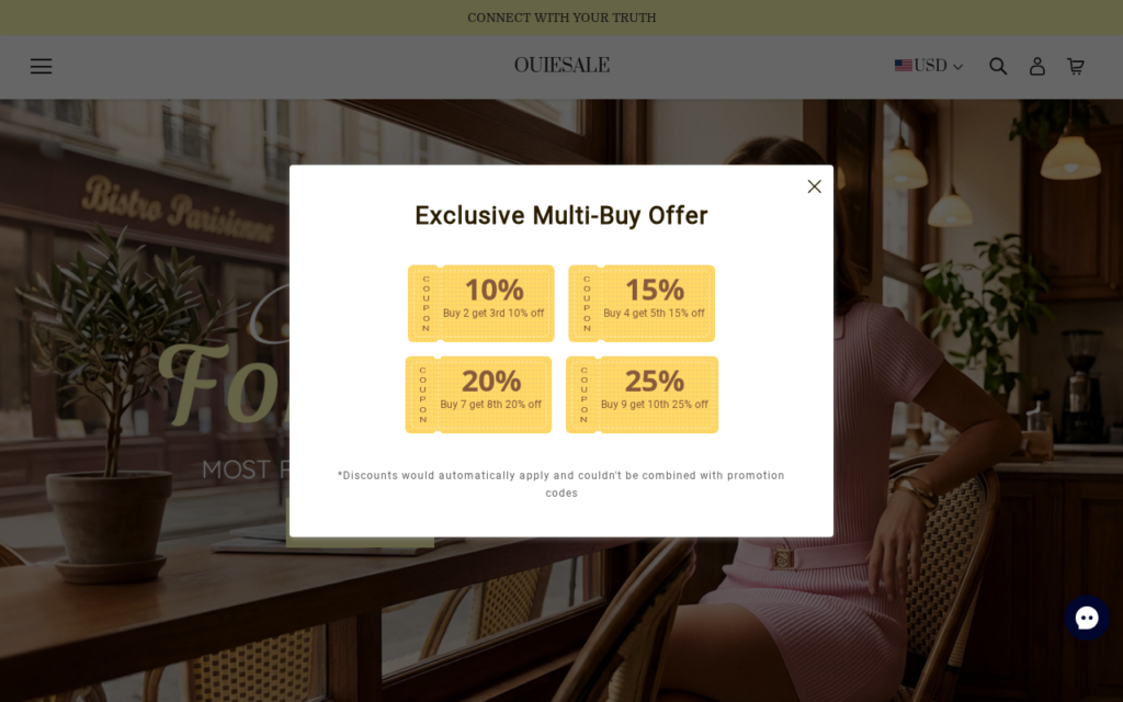 Ouiesale.com EXPOSED - Legit Store or Scam? Read First 1 Ouiesale.com scam