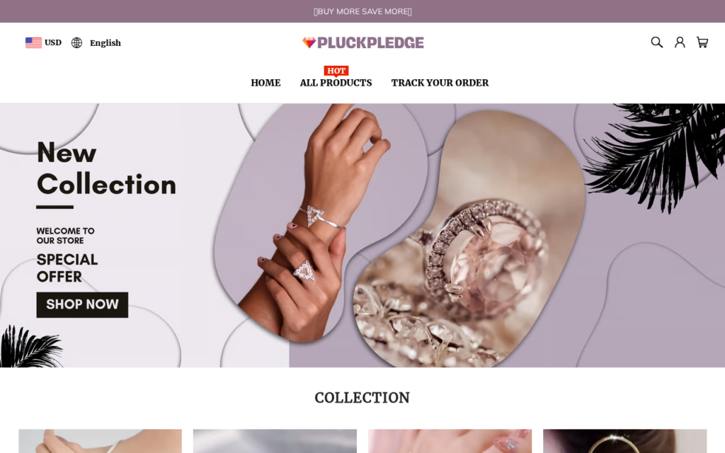 Pluckpledge.com scam