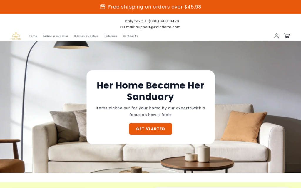 Poldderre.com EXPOSED - Fake or Real Store? Our Findings 1 Poldderre.com scam