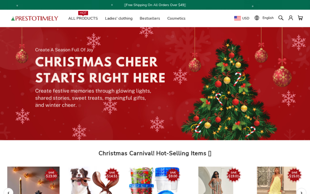 Prestotimely.com EXPOSED - Real or Fake Store? Investigation 1 Prestotimely.com scam