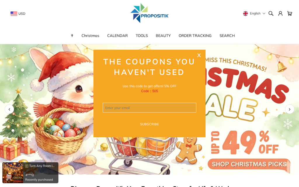 Propositik.com EXPOSED - Fake Store or Legit? What We Found 1 Propositik.com scam